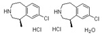 Lorcaserin hydrochloride hemih